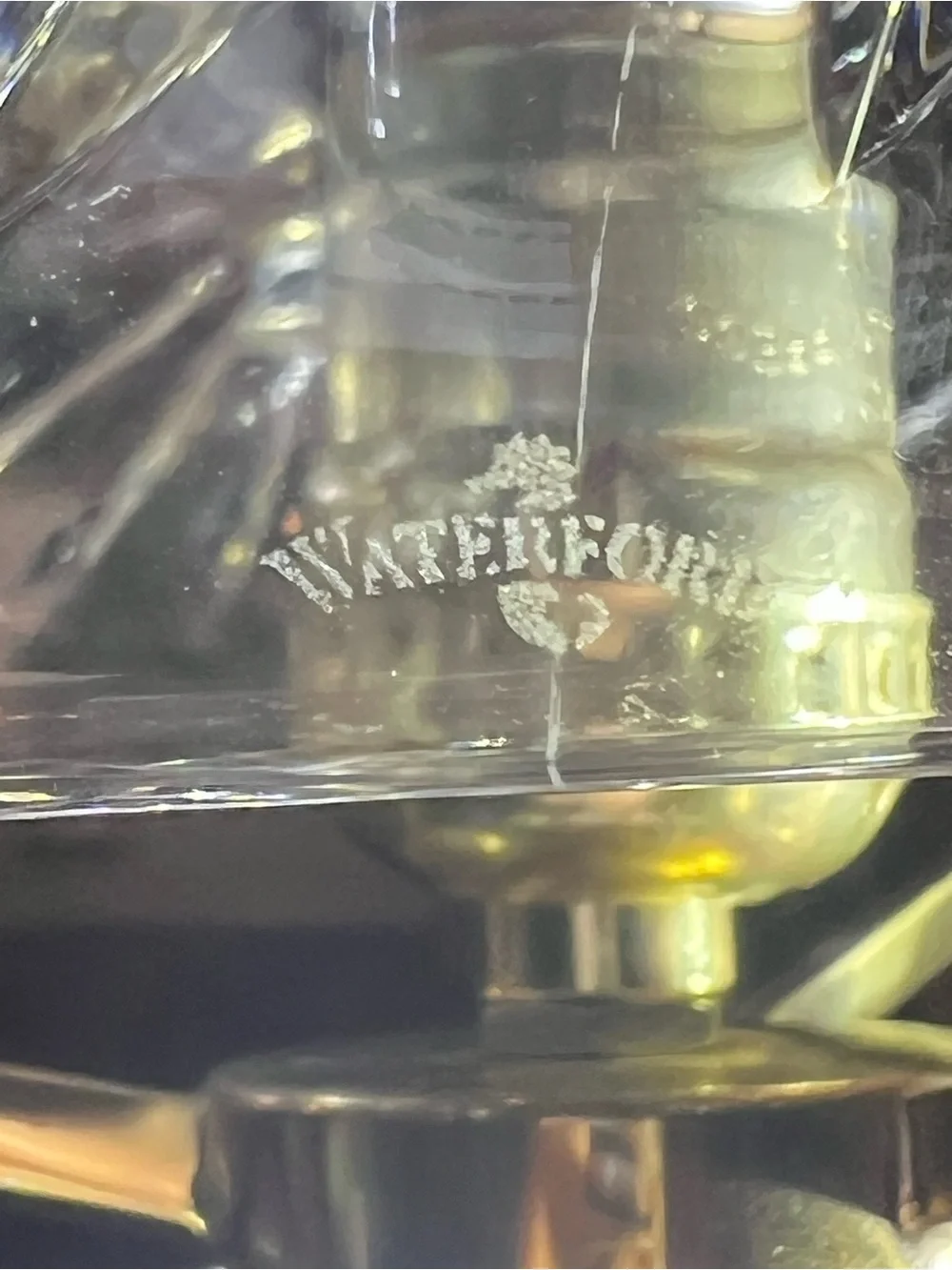Waterford vintage crystal